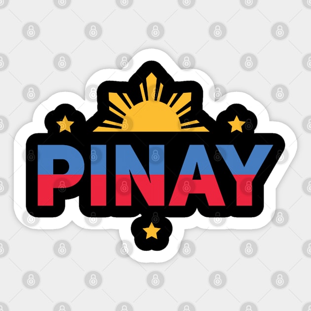 Proud Pinay Sticker by Koala Tees